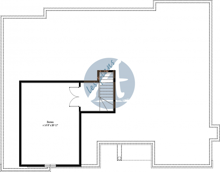 Plan de l'étage - Bungalow 12029