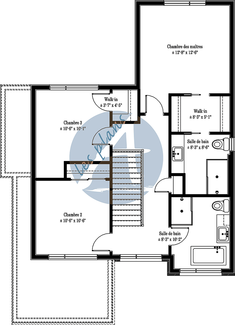 Plan de l'étage - Cottage 20006