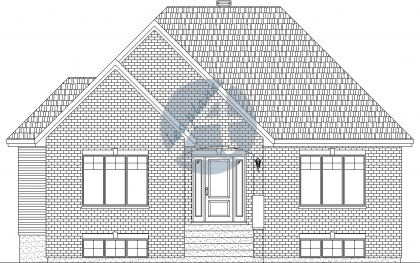 Plan de bungalow 12041