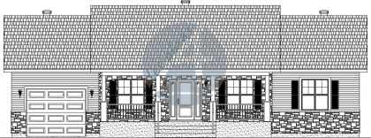 Plan de maison plain-pied 12060