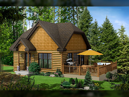 Plan de chalet 08012