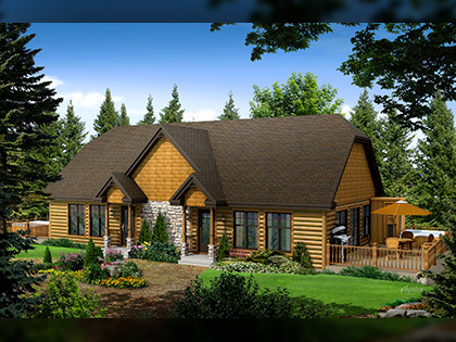 Plan de chalet 08022