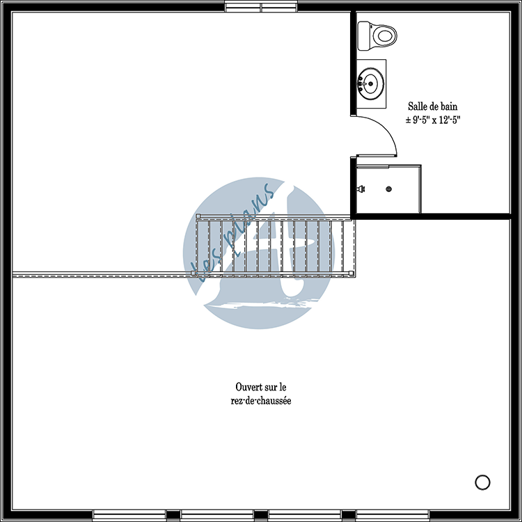 Plan de l'étage - Chalet 21028