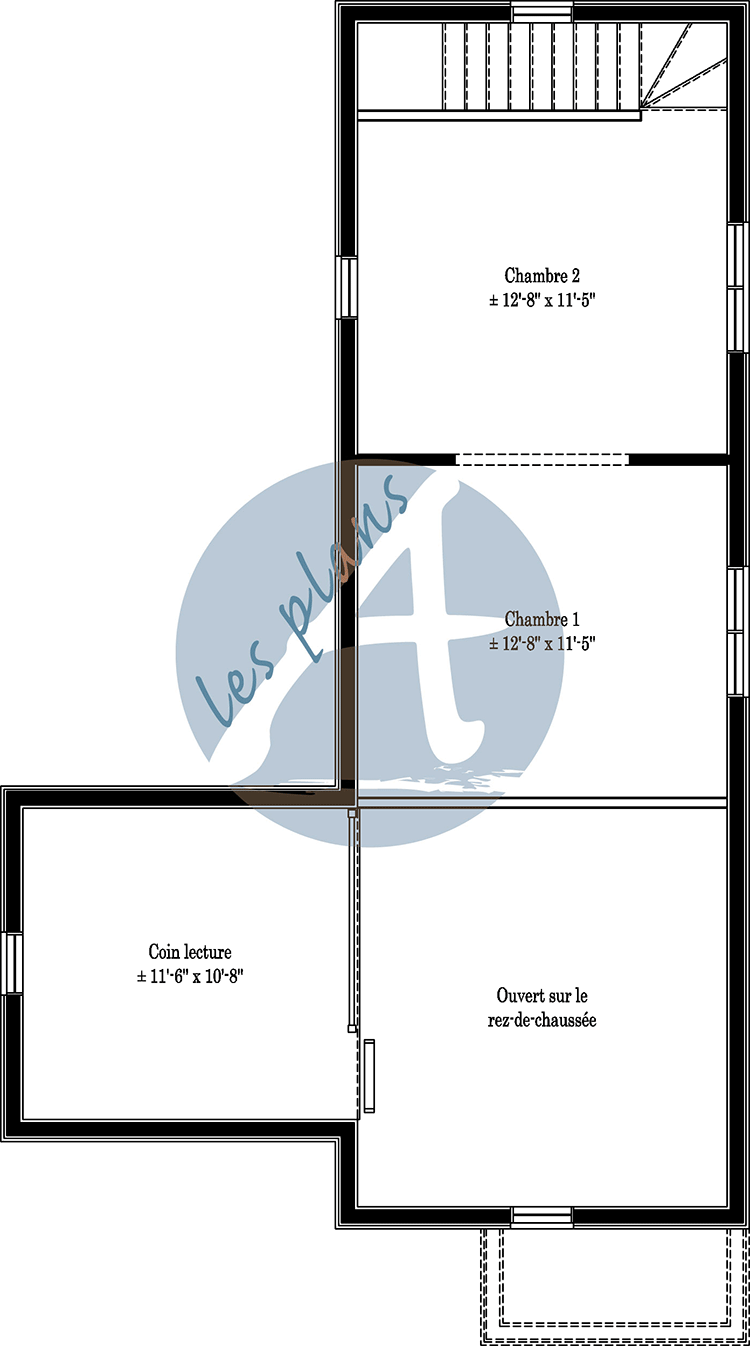 Plan de l'étage - Chalet 22020