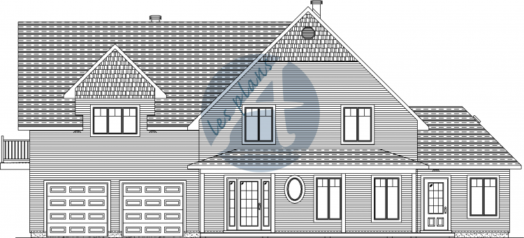 Façade - Maison à 2 étages 10023