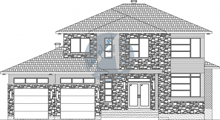Façade - Cottage 13009C