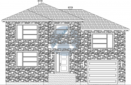 Plan de cottage 17037