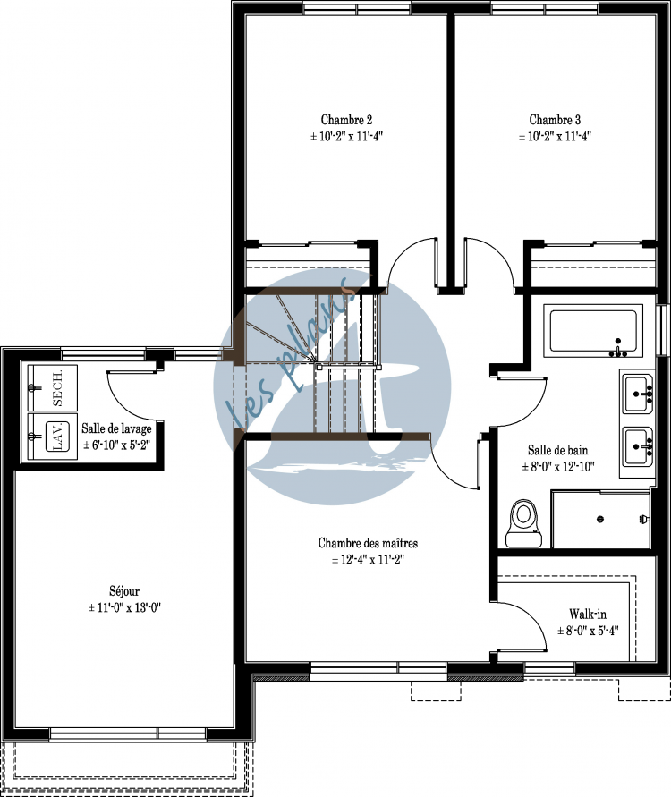 Plan de l'étage - Cottage 19085A