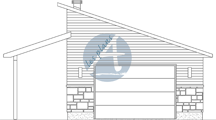 Façade - Garage 22043A