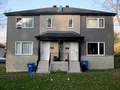 Plan de maison semi-détachée 14020