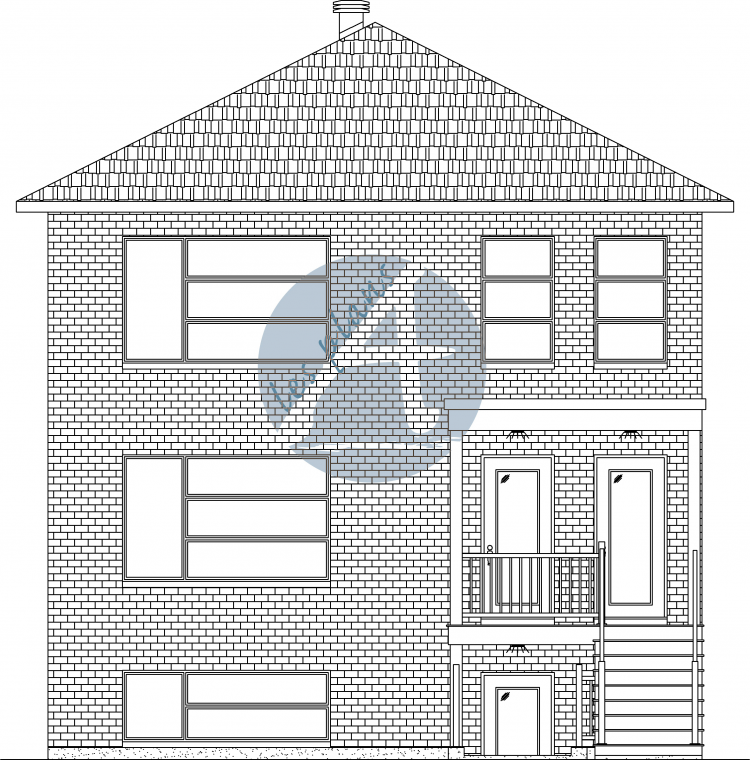 Façade - Triplex 14035