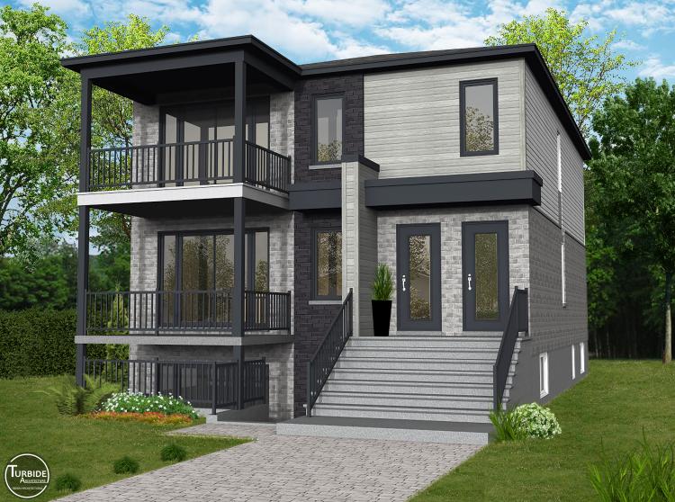 Construction réelle - Triplex 19015