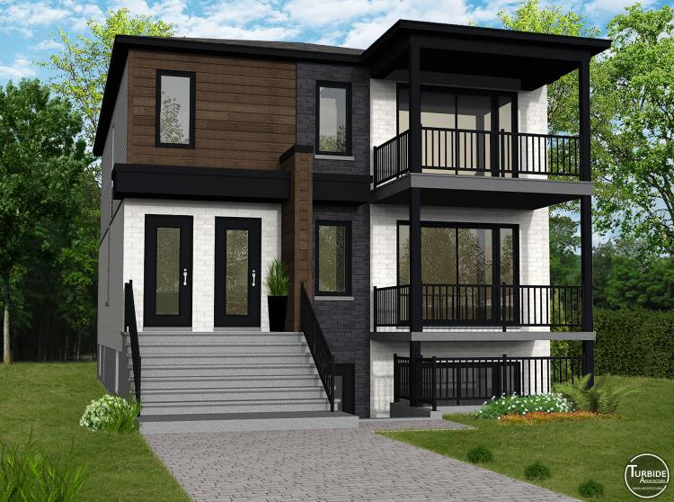 Construction réelle - Triplex 19015