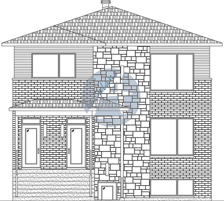 Façade - Triplex 20026C
