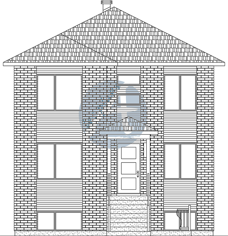 Façade - Triplex 21003