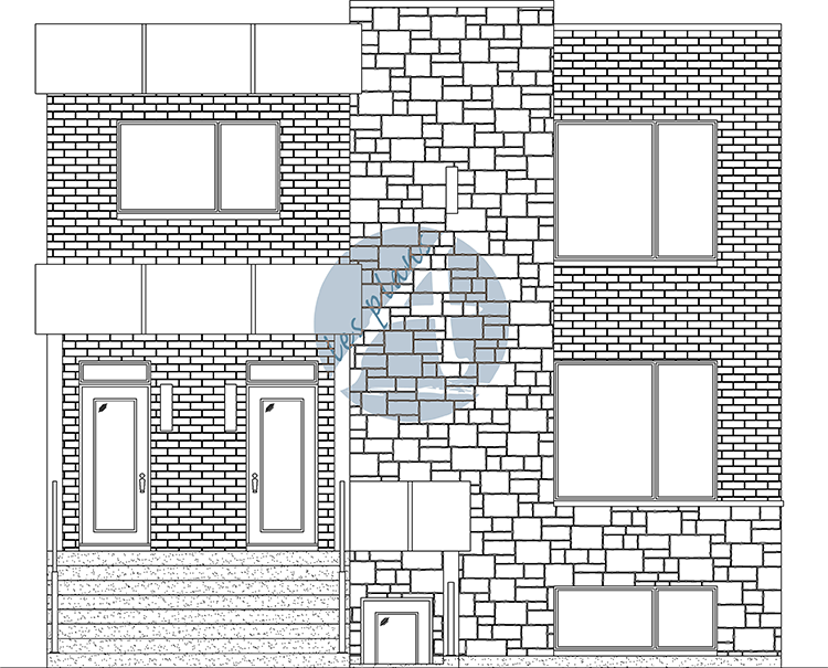 Façade - Triplex 21047C